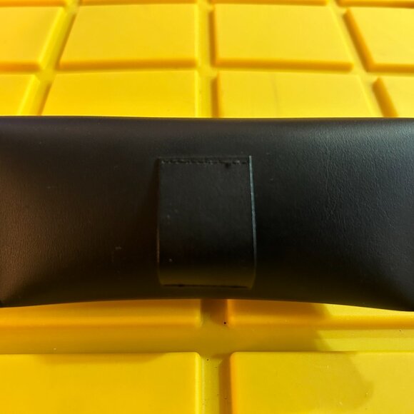 Ray-Ban Original Sunglasses Case Snap Close Semi-Hard Black with Belt Loop - Picture 4 of 5